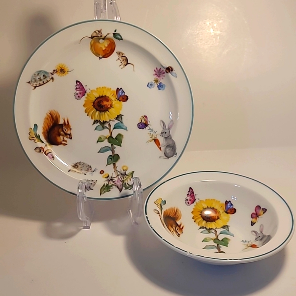 Vintage Royal Worcester Children's Set
